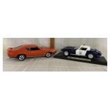 1965 Corvette Police Car & 1969 GTO Judge 1/18