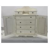 Miniature jewelry armoire