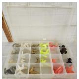 31 Soft Silicone fishing lure with case