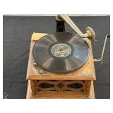 Antique Columbia 'hornless' phonograph