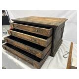 Antique willimantic spool cotton cabinet