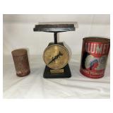 Vtg scales from the Lockwood-Taylor hardware co.