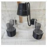 Mid-Century Modern Pyrex glass Carafe set