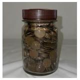 Presto supreme mason jar with lid filled with