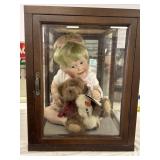Vtg bisque doll 'cute as a button baby and a