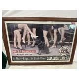Large photo framed thirsty dog brewing company
