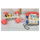 Fisher Price Bouncy Racer Car/ Fisher Price Phone