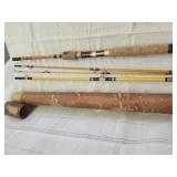 Vtg Eagle claw fishing pole