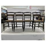 Vintage Hitchcock Chairs - 2 Captains Chairs, 2