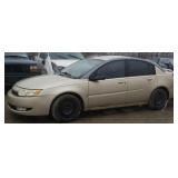 2003 SATURN ION 4 DOOR GOLD