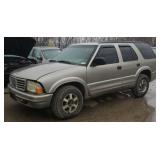 2000 OLDSMOBILE BROVADO SPORTS UTILITY GRAY
