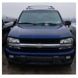 2004 CHEVROLET TRAIL BLAZER SPORTS UTILITY BLUE