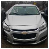 2015 CHEVROLET MALIBU 4 DOOR SILVER