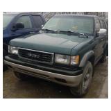 1996 ISUZU TROOPER SPORTS UTILITY GREEN