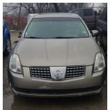 2004 NISSAN MAXIMA 4 DOOR GRAY