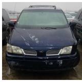 2003 OLDSMOBILE SILHOUETTE VAN BLUE