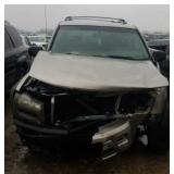 2002 CHEVROLET TRAIL BLAZER SPORTS UTILITY SILVER