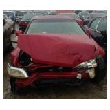 2001 HONDA ACCORD 2 DOOR RED