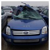 2009 FORD FUSION 4 DOOR BLUE