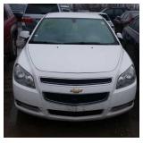 2010 CHEVROLET MALIBU 4 DOOR WHITE
