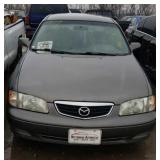 2000 MAZDA 626 4 DOOR GRAY