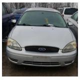 2007 FORD TAURUS 4 DOOR SILVER