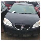 2005 PONTIAC G6 4 DOOR BLACK