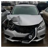 2019 NISSAN SENTRA 4 DOOR SILVER