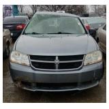 2008 DODGE AVENGER 4 DOOR GRAY
