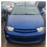 2005 CHEVROLET CAVALIER 2 DOOR BLUE