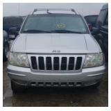 2003 JEEP GRAND CHER SPORTS UTILITY SILVER