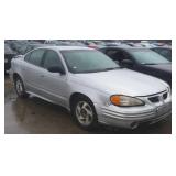 2004 PONTIAC GRAND AM 4 DOOR GRAY