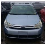2008 FORD FOCUS 4 DOOR BLUE