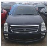 2007 CADILLAC STS 4 DOOR BLACK