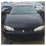 2004 CHEVROLET MONTE CARLO 2 DOOR BLACK