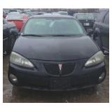 2007 PONTIAC GRAND PRIX 4 DOOR BLACK