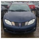 2005 PONTIAC SUNFIRE 2 DOOR BLUE