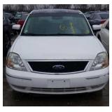 2006 FORD FIVE HUNDRED 4 DOOR WHITE