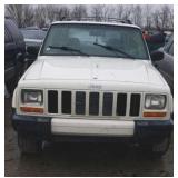 2000 JEEP CHEROKEE SPORTS UTILITY WHITE