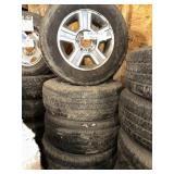 255/ 75 R17 ford tires and rims