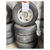 FORD (set of 4) P265/70R17 tires and rims