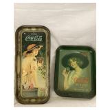 Vintage Metal Coca-Cola Trays/Signs