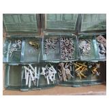 Nail in anchors / brass screws / screw on T nut