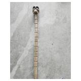 Hand carved walking stick