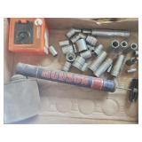 Vtg.Bug Sprayer/ Socket set/ Bank