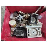 Vtg jewelry pieces/ soap dish