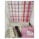 Quilt pink bag / table cloth