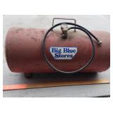 Vtg. Big Blue Store air tank