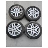 15 inch Aluminum Alloy wheels