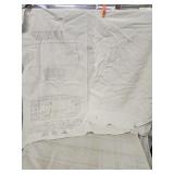 Vtg. Commodity feed sack/ Vtg. Indianapolis feed